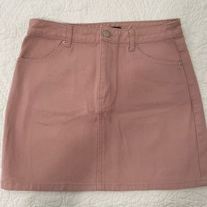 PINK DENIM FOREVER 21 SKIRT ✨